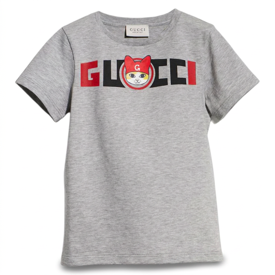 GUCCI Kids T Shirts Crew Neck Moderate
