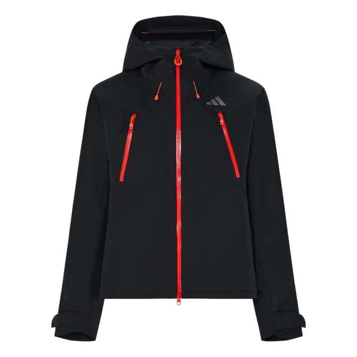 Adidas Adidas Terrex Windbreaker Jackets Women's Black Hooded Non Detachable Moderate