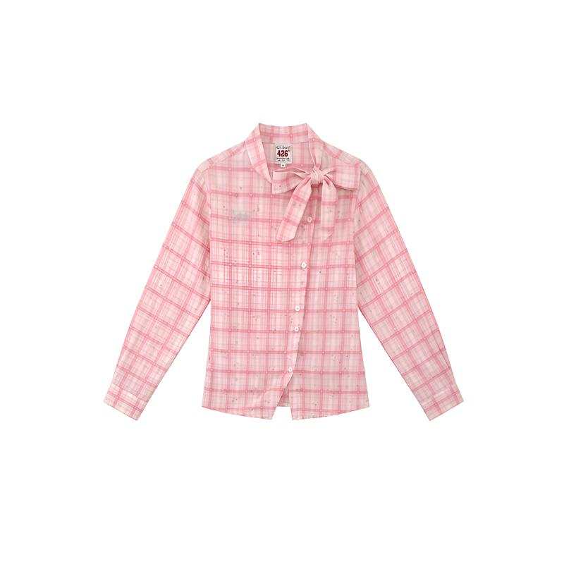 F426 F426 Shirts Women's Lapel Moderate