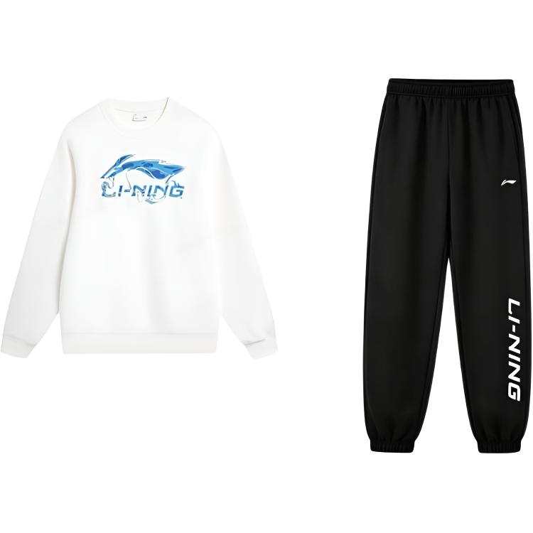 Li-Ning Li Ning Casual Sportswear Unisex Crew Neck Moderate