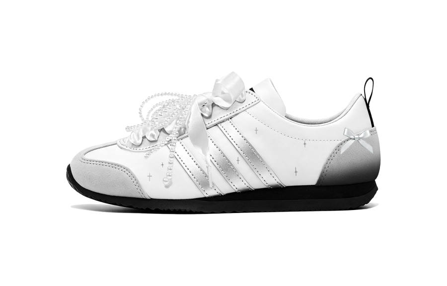 Adidas Adidas VS JOG 2.0 German Army Trainers Unisex Low Top White/Black/Silver