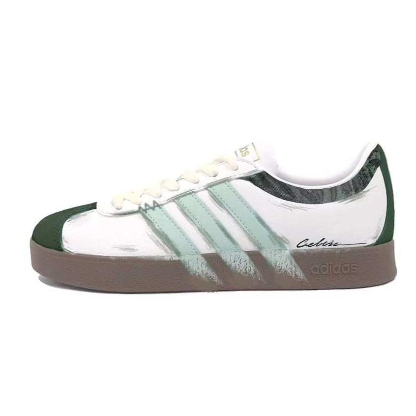Adidas Neo VL Court 2.0 German Army Trainers Unisex Low Top White/Green