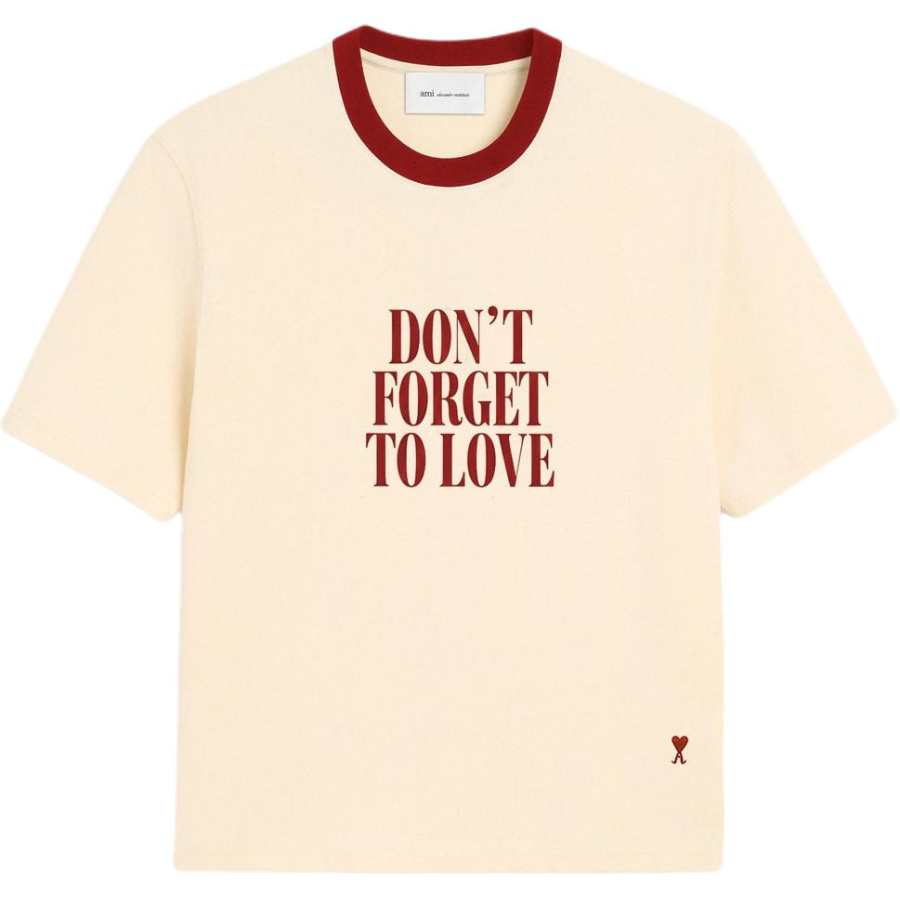 AMIPARIS T Shirts Unisex Crew Neck Moderate Straight Fit