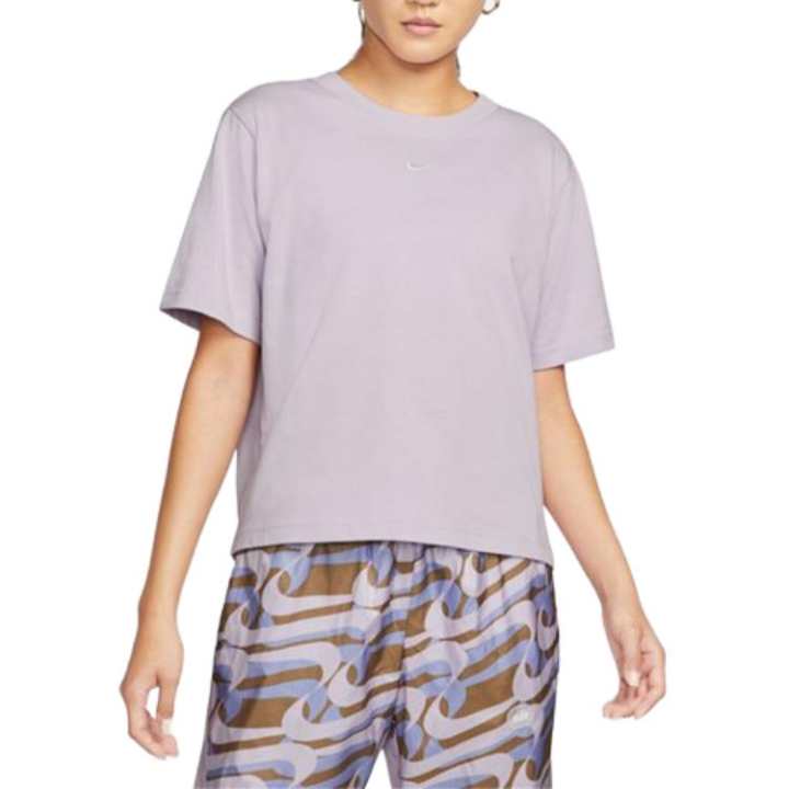 Nike Nike Sportswear Essentials T Shirts Women's Stone Color Crew Neck