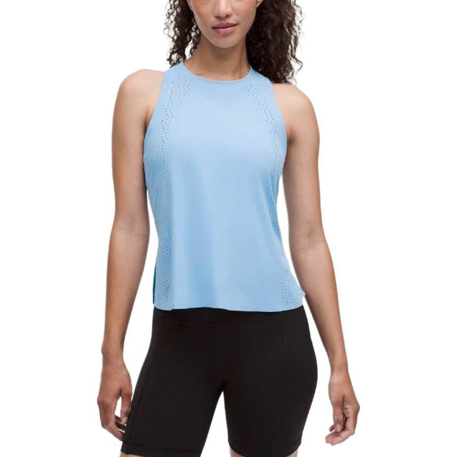 Lululemon Sleeveless Sports Shirts Women's Crew Neck Moderate