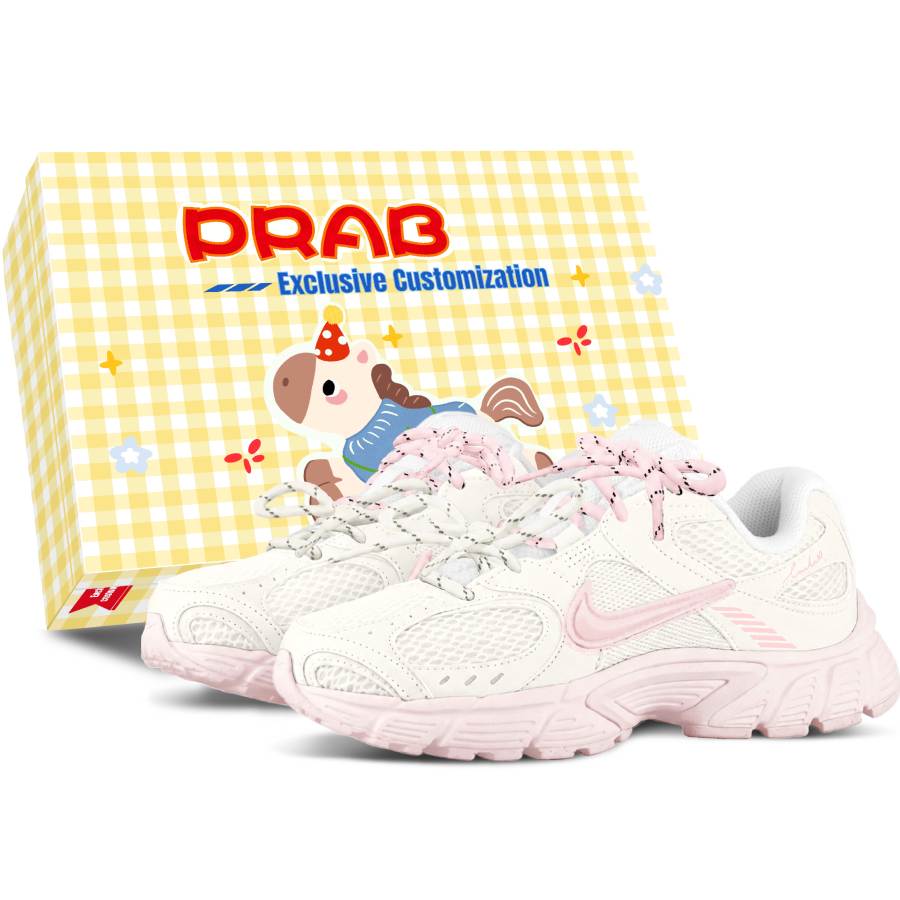 Nike Nike V5 RNR Running Shoes Women's Low Top Pink/Beige