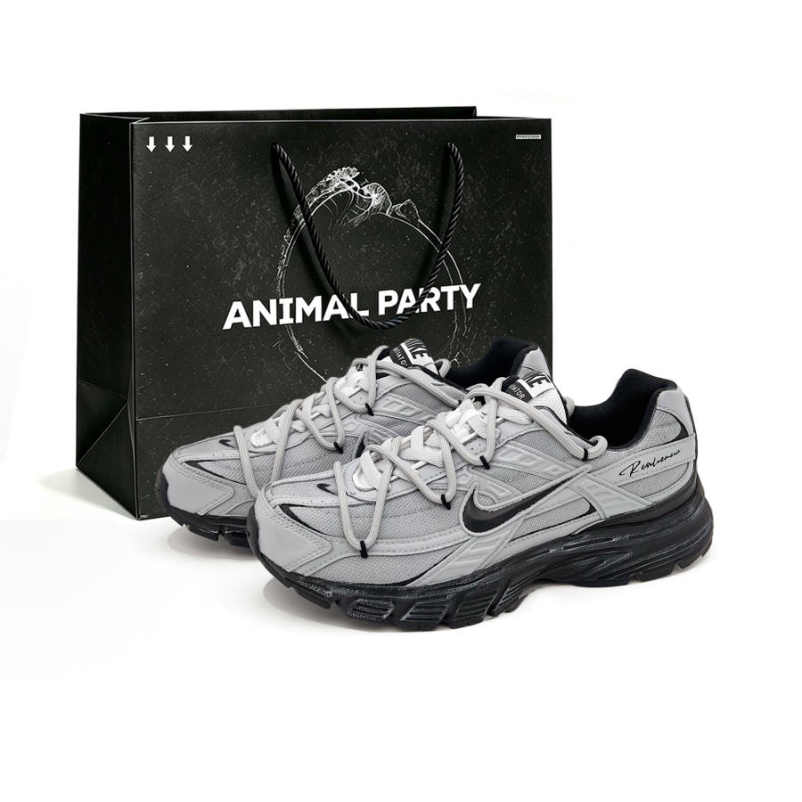 Nike Nike Initiator Running Shoes Unisex Low Top Black Gray Color
