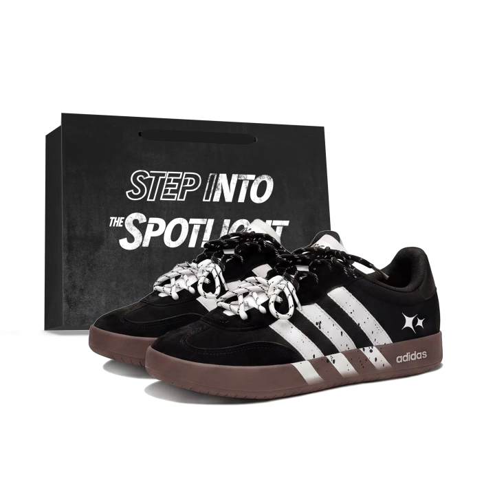 Adidas Adidas BARREDA Skateboard Shoes Unisex Low Top Black/White