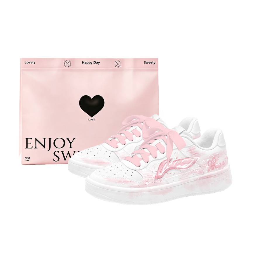 Li-Ning Li Ning Floating Boat Skateboard Shoes Women's Low Top White
