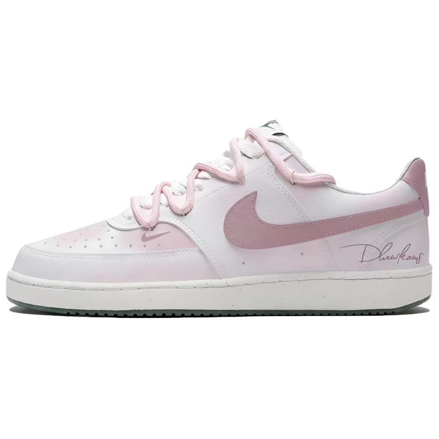 Nike Nike Court Vision Low Skateboard Shoes Women's Low Top White