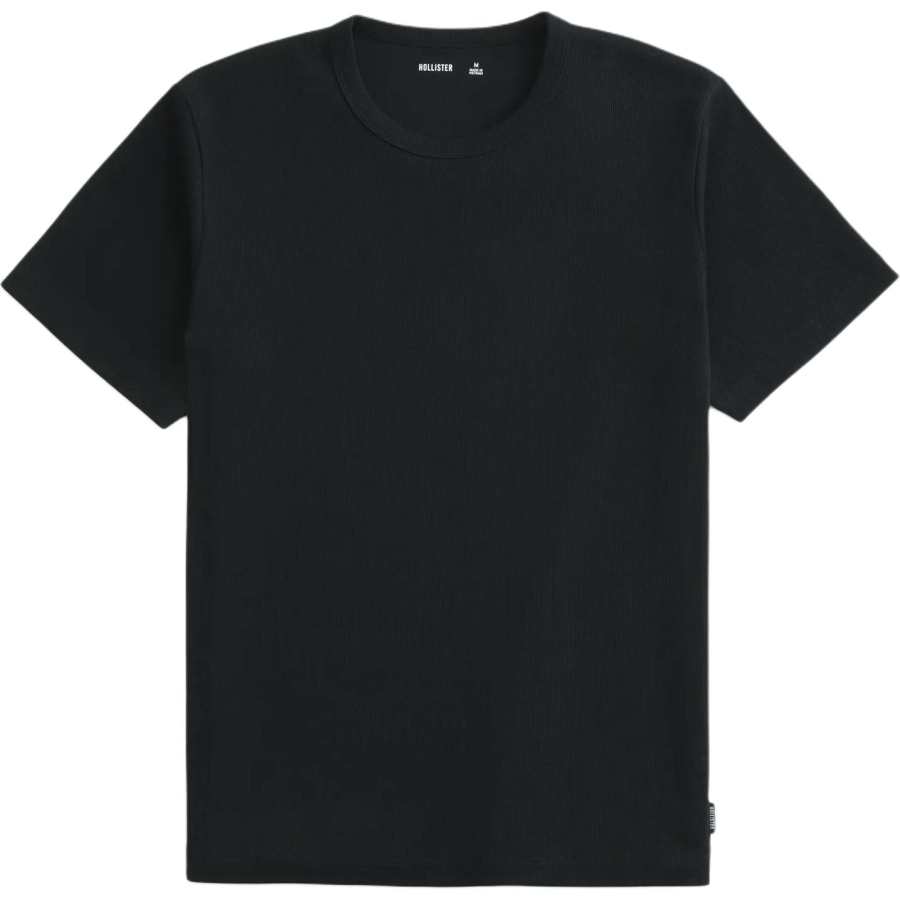 Hollister/ T Shirts Men's Black Crew Neck