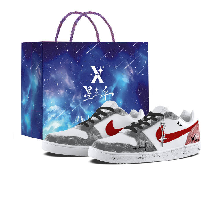 Nike Nike EBERNON Skateboard Shoes Unisex Low Top White