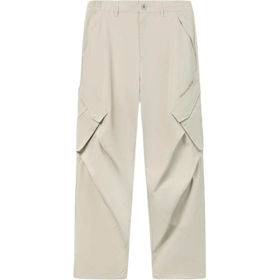 Li-Ning Li Ning Sports Pants Men's Coconut Khaki Moderate Straight Fit Pants