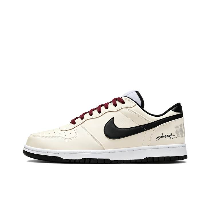 Nike Nike Big Skateboard Shoes Unisex Low Top White/Beige/Black