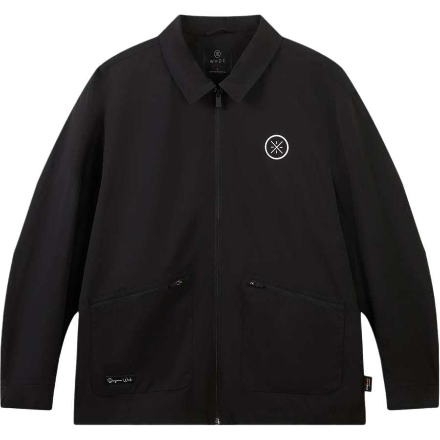 Li-Ning Li Ning Jackets Men's Black Lapel Moderate Straight Fit