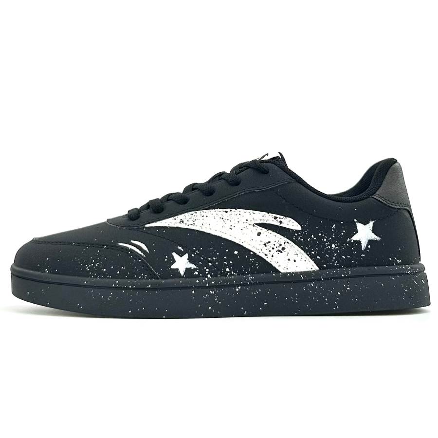 ANTA Active Skateboard Shoes Unisex Low Top Black/White