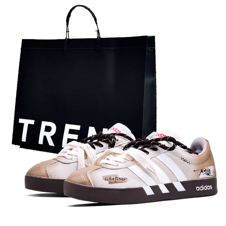 Adidas Adidas VL COURT 2.0 German Army Trainers Unisex Low Top Brown