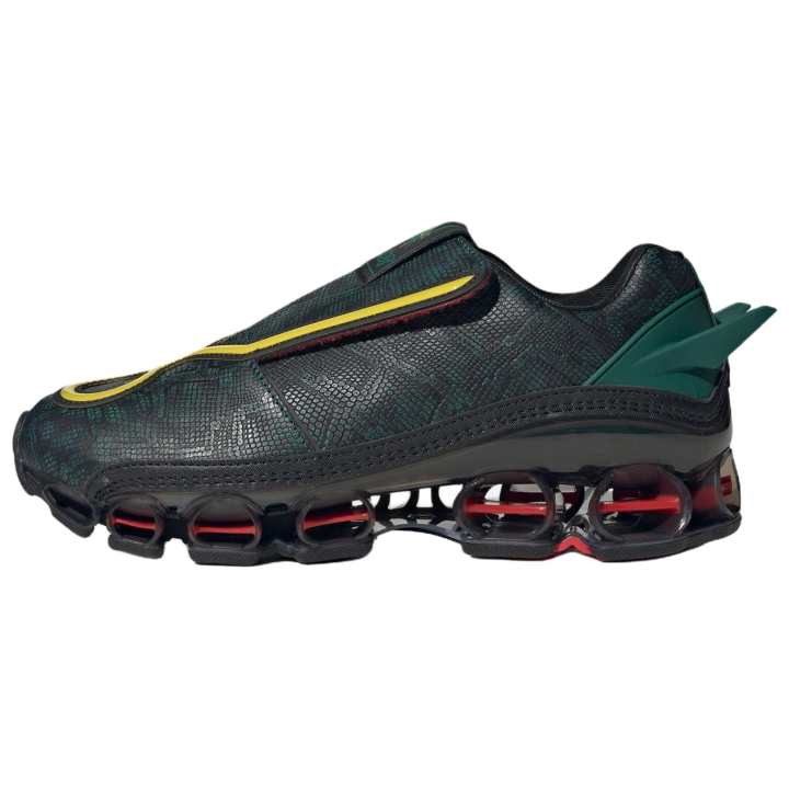 Adidas Pokemon X Adidas MEGARIDE Running Shoes Unisex Low Top Black Green