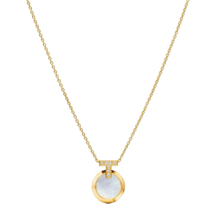 TIFFANY & CO. T Series Necklaces Unisex