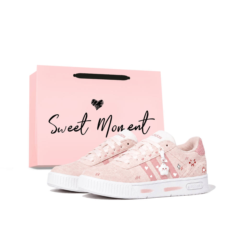 Adidas Adidas D PAD CLASSIC Skateboard Shoes Women's Low Top Pink
