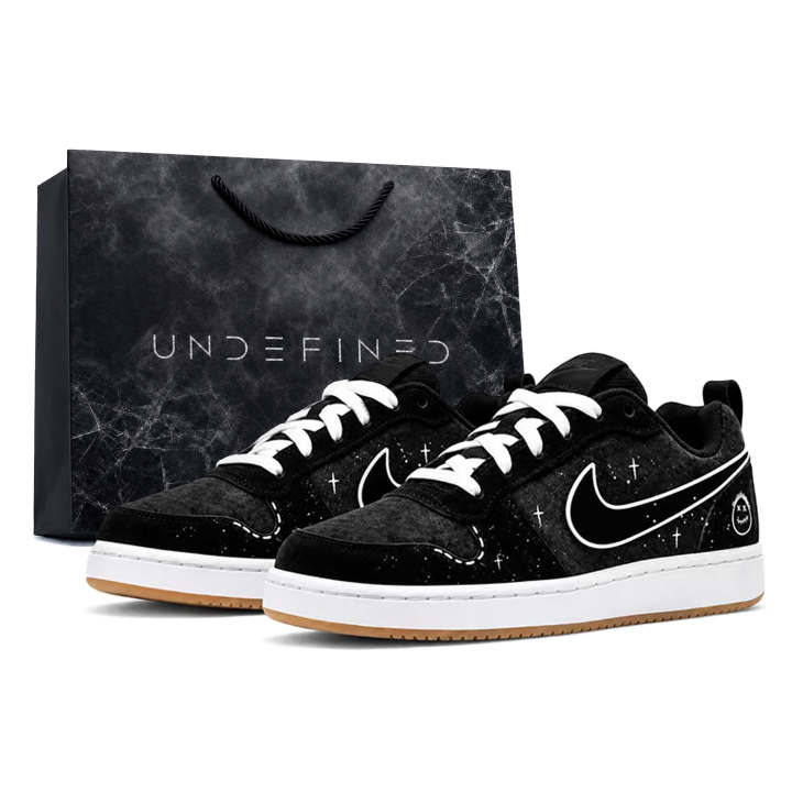 Nike Nike Court Borough Skateboard Shoes Men's Low Top Black/White