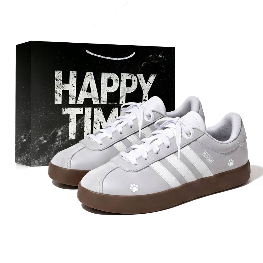 Adidas Adidas VL COURT 3.0 German Army Trainers Women's Low Top Gray