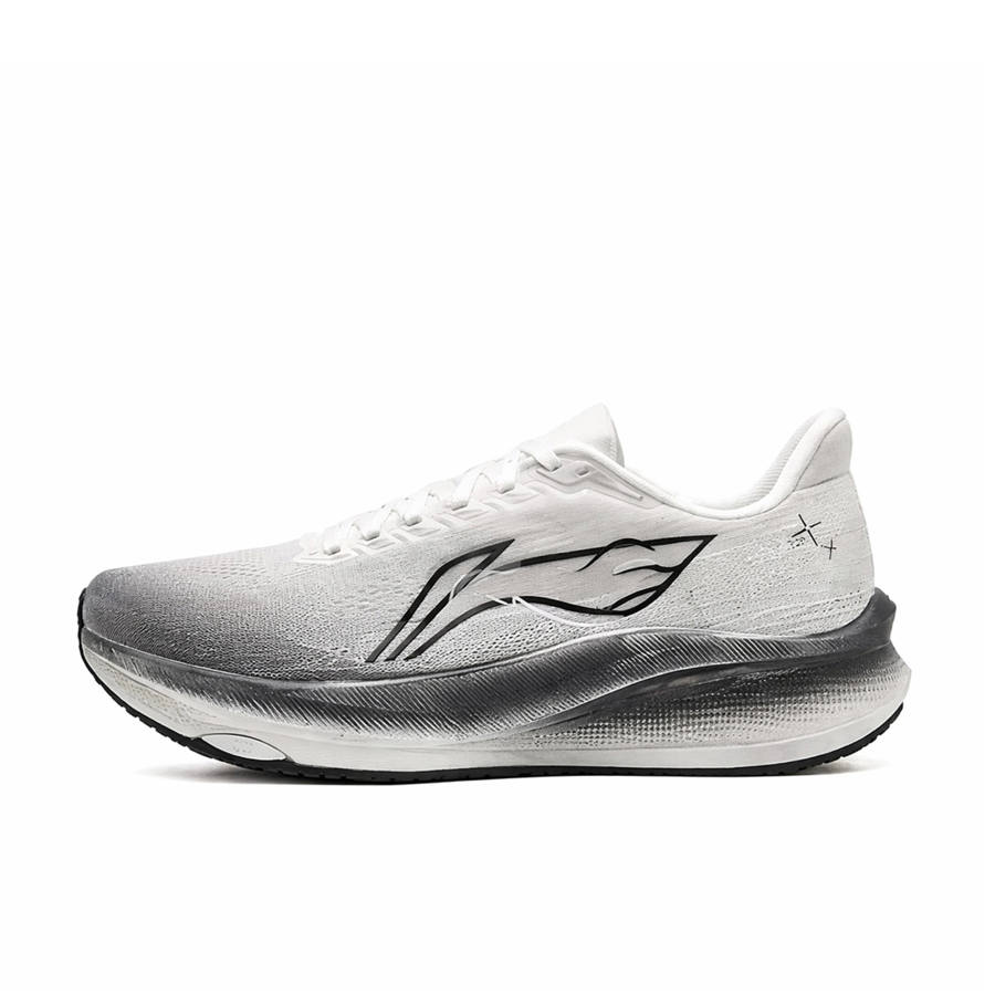 Li-Ning Li Ning Running Shoes Men's Low Top White/Black