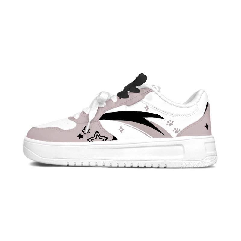 ANTA Skateboard Shoes Unisex Low Top White