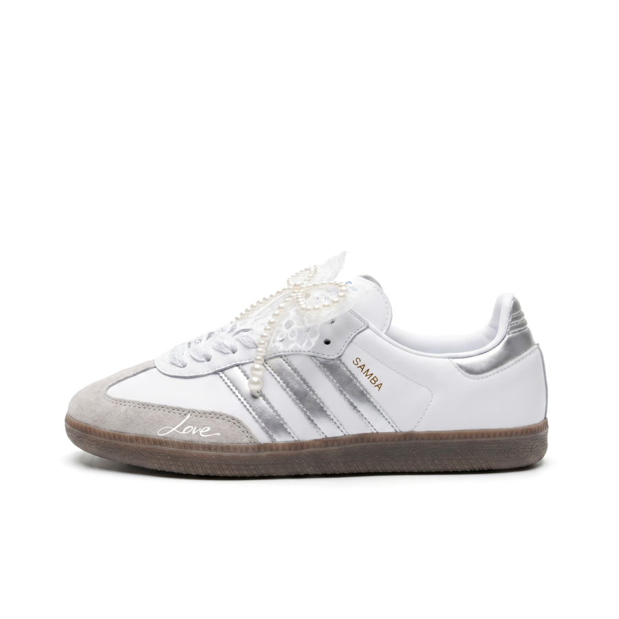 Adidas Originals SAMBA OG German Army Trainers Unisex Low Top White