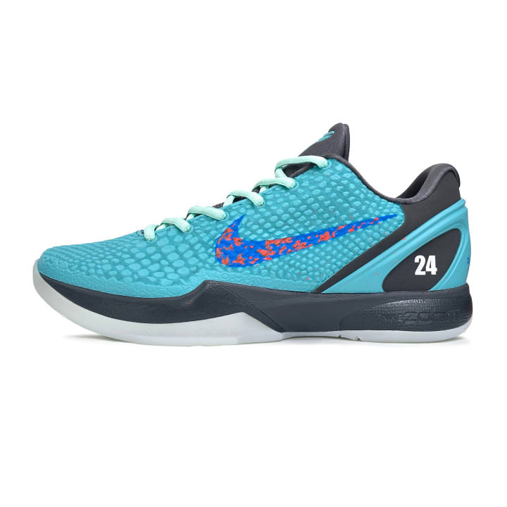 Nike Nike Zoom Kobe 6 Basketball Shoes Men's Low Top Blue/Green