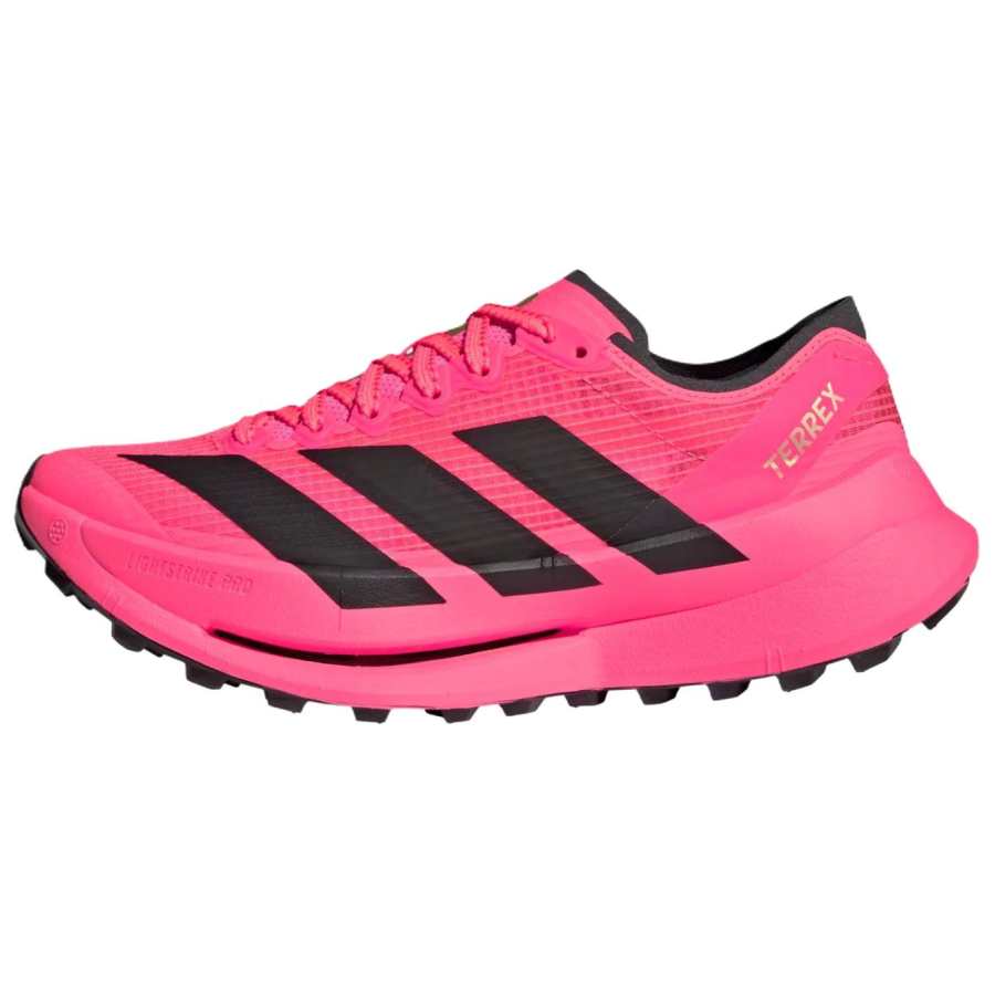 Adidas Adidas Terrex Agravic Speed Ultra 2 Trail Running Shoes Women's Low Top Solar Turbine/Core Black/Carbon Fiber