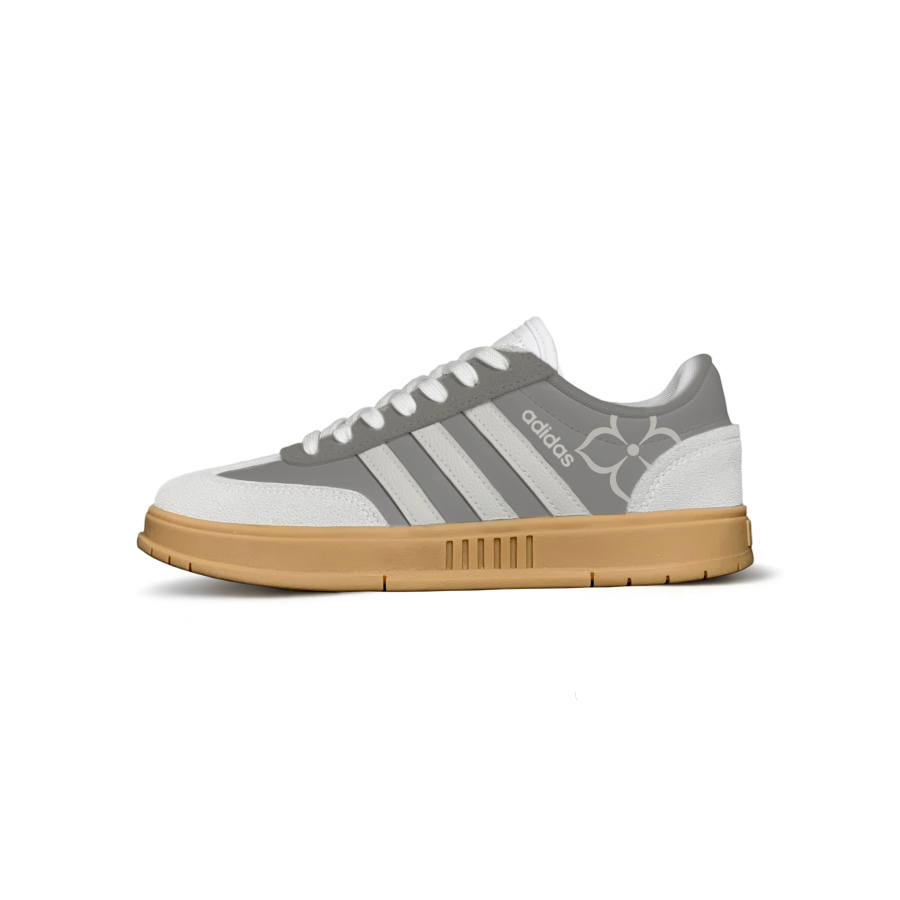 Adidas Adidas Gradas Skateboard Shoes Women's Low Top Gray/White