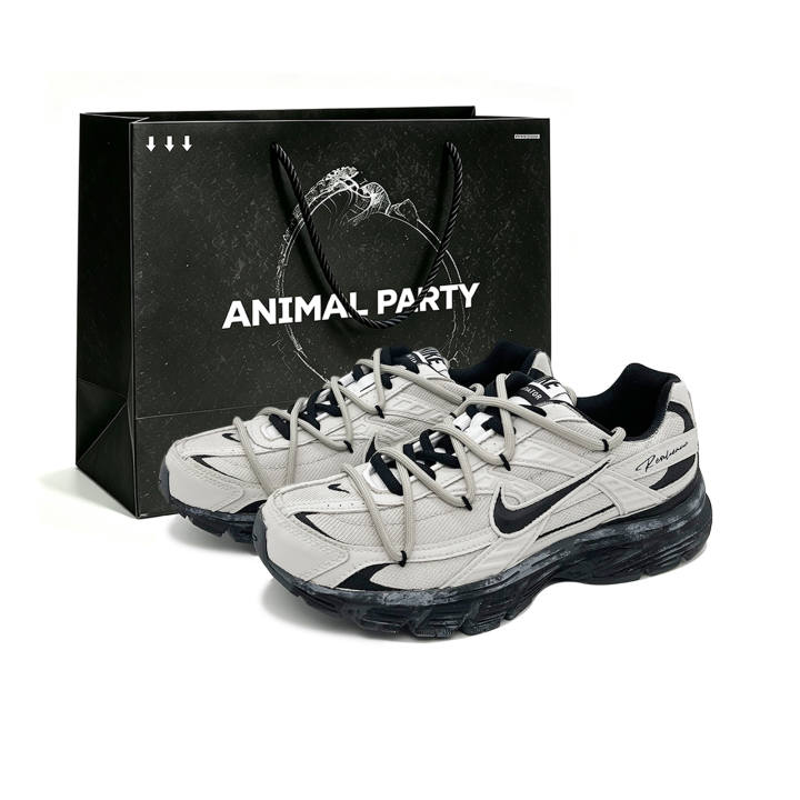 Nike Nike Initiator Running Shoes Unisex Low Top Gray Black