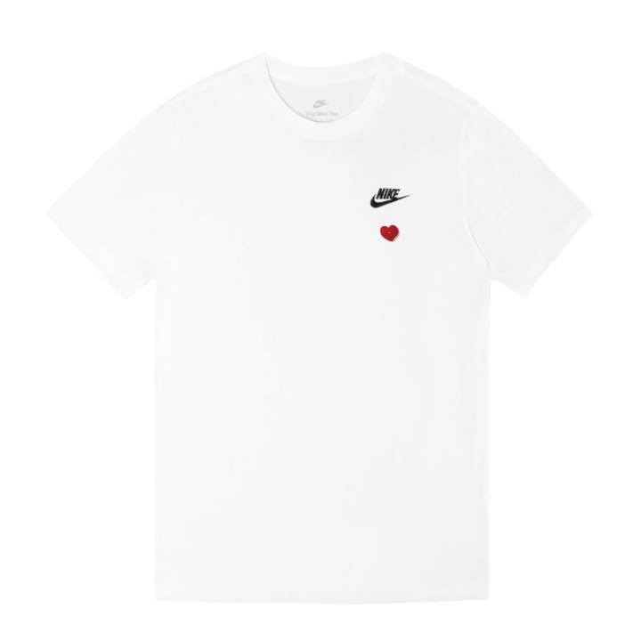 Nike Nike Sportswear T Shirts Unisex White Crew Neck Thin