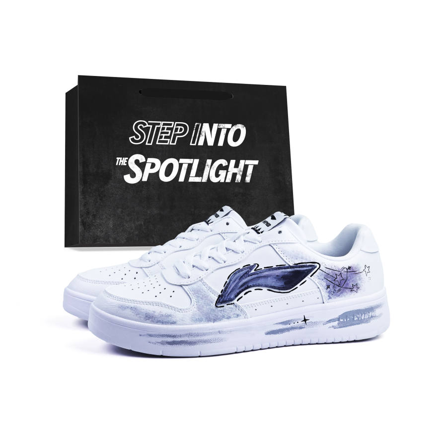 Li-Ning Li Ning Floating Boat Skateboard Shoes Men's Low Top Purple/Black