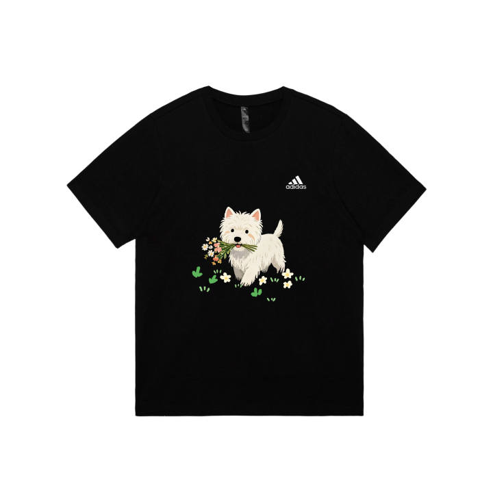 Adidas Adidas MUST HAVES T Shirts Unisex Black Crew Neck Moderate
