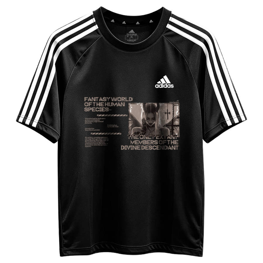 Adidas Adidas Football T Shirts Unisex Black Crew Neck Moderate Other