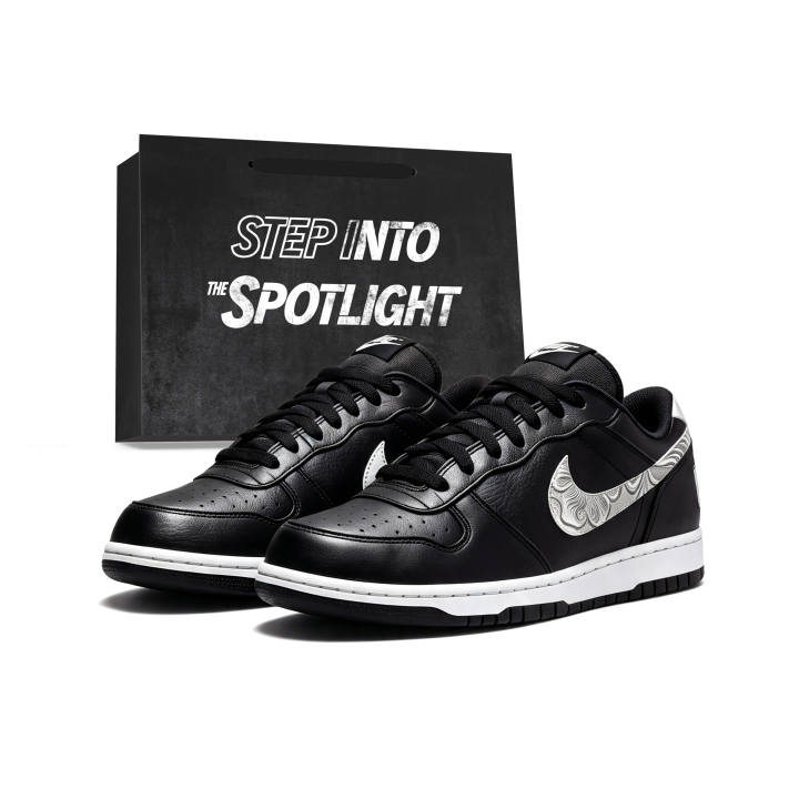 Nike Nike Dunk Skateboard Shoes Men's Low Top Gray/White