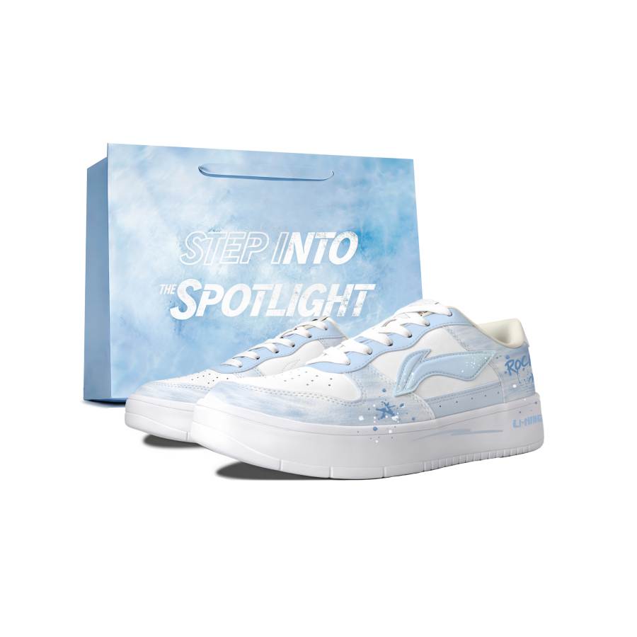 Li-Ning Li Ning Floating Boat Skateboard Shoes Unisex Low Top Blue