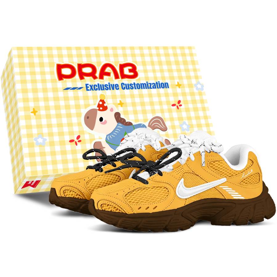 Nike Nike V5 RNR Running Shoes Women's Low Top Yellow/Brown