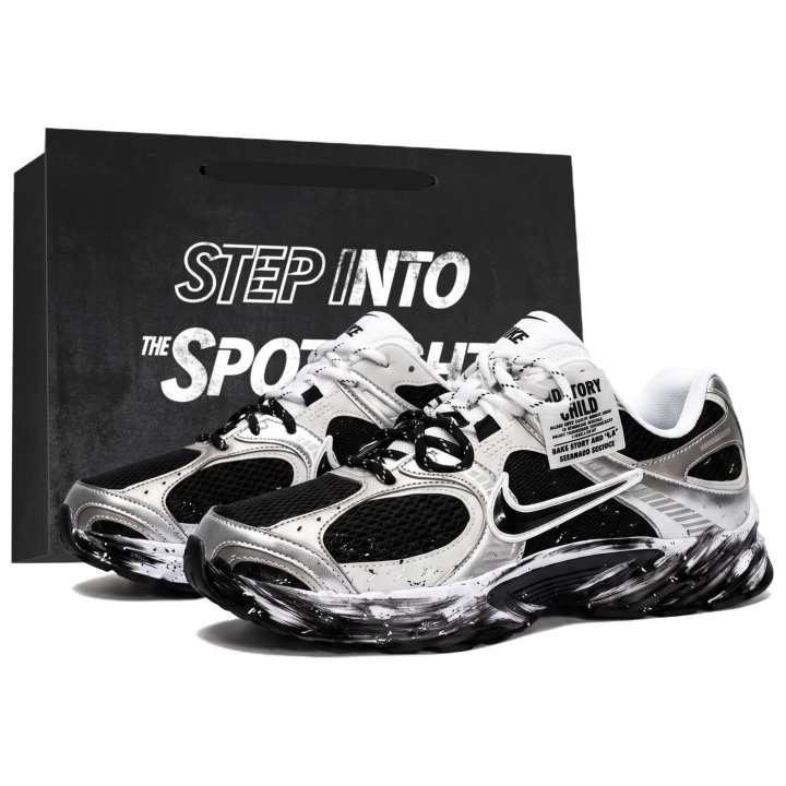 Nike Nike V5 RNR Running Shoes Unisex Low Top Black/Silver