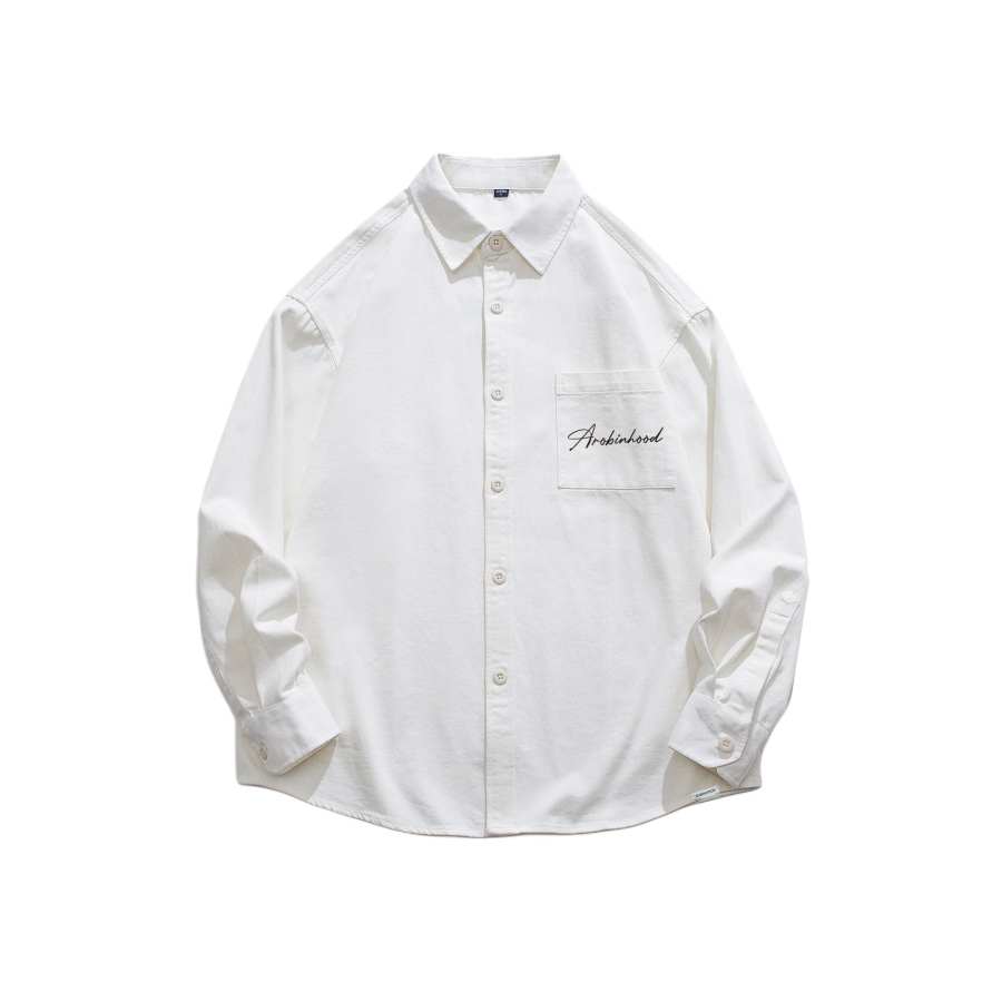 ROBINHOOD Shirts Unisex Lapel Thin Other