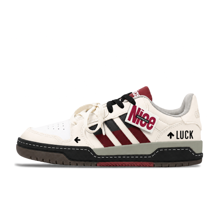 Adidas Adidas ENTRAP Skateboard Shoes Unisex Low Top Beige