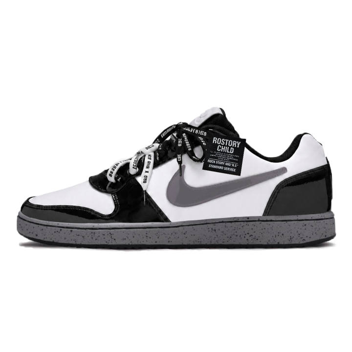Nike Nike EBERNON Skateboard Shoes Men's Low Top Black White Gray Multicolor