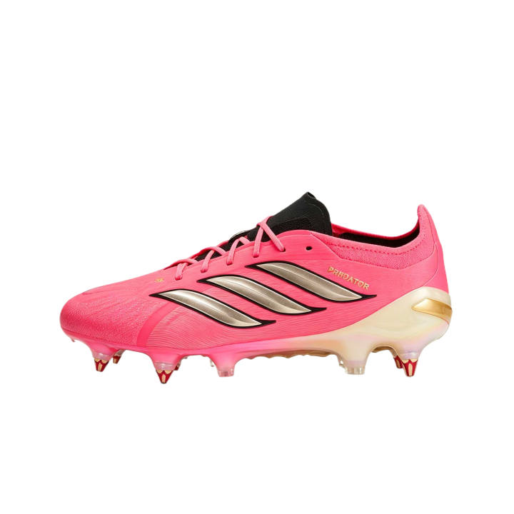 Adidas Adidas PREDATOR ELITE Soccer Shoes Unisex Low Top Solar Turbo/Hot Chromium/Core Black