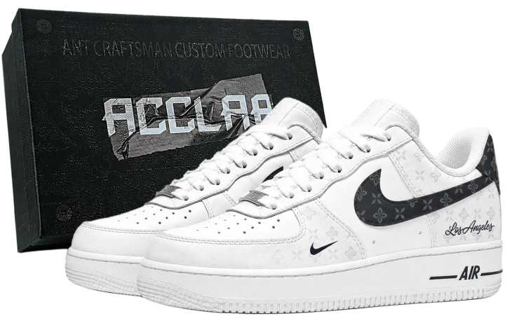 Nike Nike Air Force 1 Skateboard Shoes Unisex Low Top White/Black