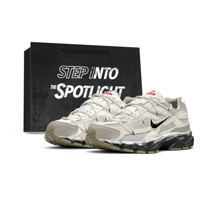 Nike Nike Initiator Running Shoes Unisex Low Top Beige/Black