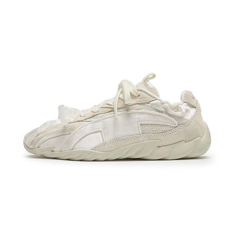 Champion Casual Shoes Women's Low Top Milk White/Champagne Gold