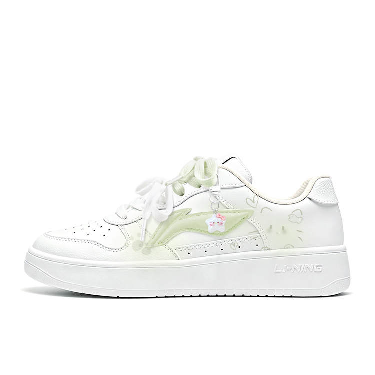 Li-Ning Li Ning Floating Boat Skateboard Shoes Women's Low Top Green