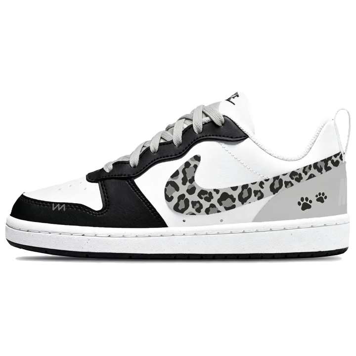Nike Nike Court Borough Skateboard Shoes Unisex Low Top Gray
